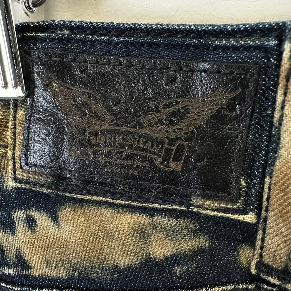 Robin's Jean Style D5696 Long Flap‎ Gold Coated Crystal Embellished Size 40x31